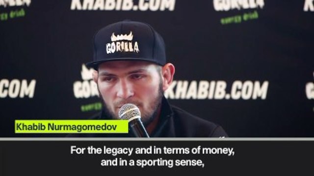 Eng Sub: UFC шампионът Нурмагомедов прости на Макгрегър и иска да се бие с Мейуедър