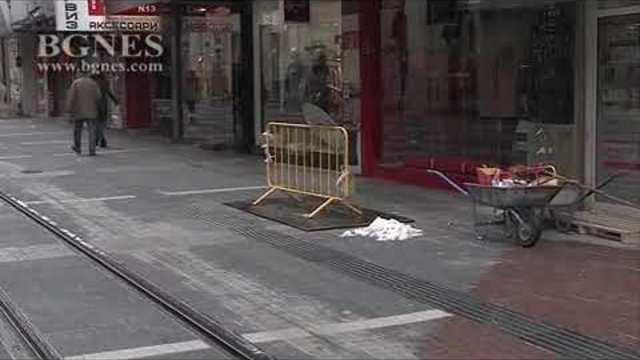 Пуснаха тестово трамваите по ул. "Граф Игнатиев" в София