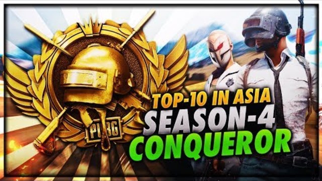 PUBG MOBILE LIVE | SEASON 4 CONQUEROR GAMEPLAY | PUSHING TO TOP 10 PLAYER IN ASIA😍😍