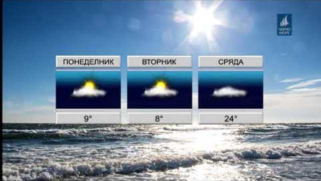 ТВ Черно море - Прогноза за времето 02.12.2018 г.