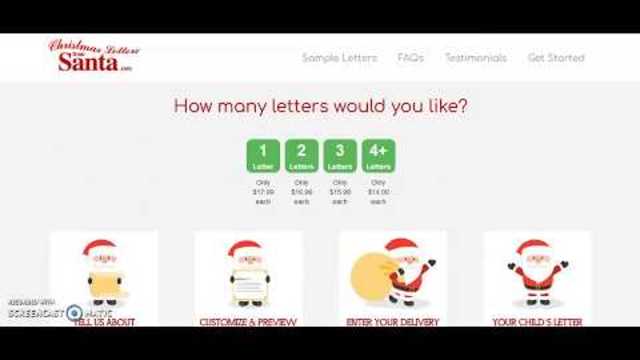 Get a Letter from Santa Claus - In Time for Christmas