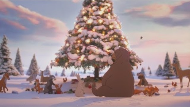 Коледа с Мечето моят приятел!! John Lewis Christmas Advert - The Bear & The Hare