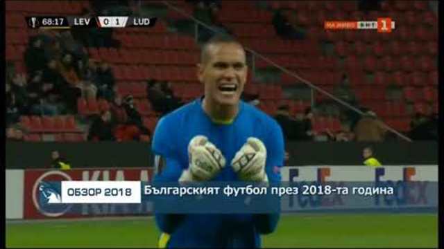 Българският футбол през 2018-та година