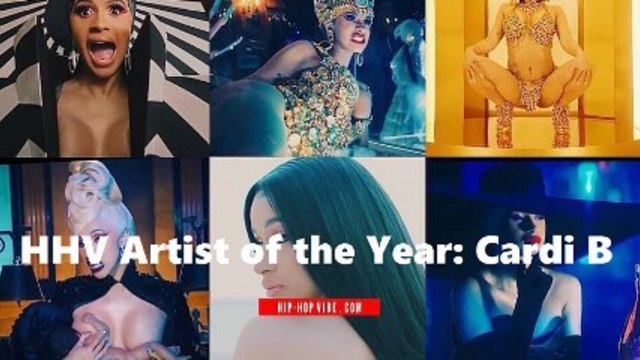 HHV Художник на годината 2018: Cardi B