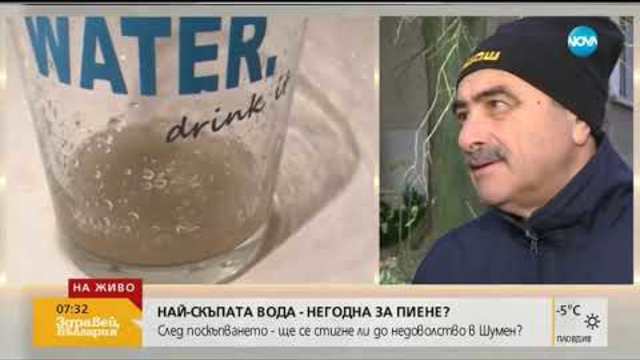 Най-скъпата вода - негодна за пиене - Здравей, България (02.01.2019г.)