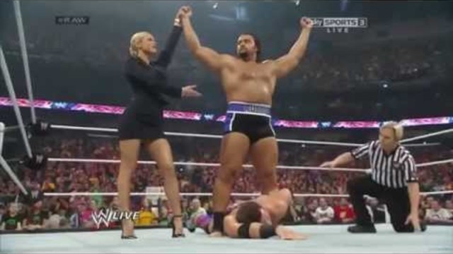 WWE Alexander Rusev DEBUT MATCH - 7/04/14 RAW