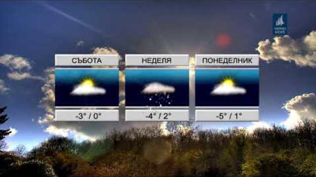 ТВ Черно море - Прогноза за времето 04.01.2019 г.