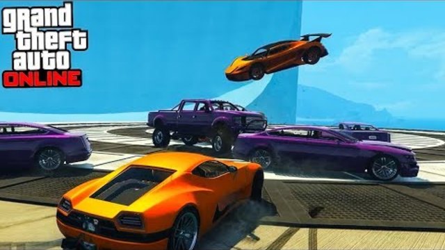 Развлекаемся в противоборстве СУМО (РЕМИКС) в GTA ONLINE!