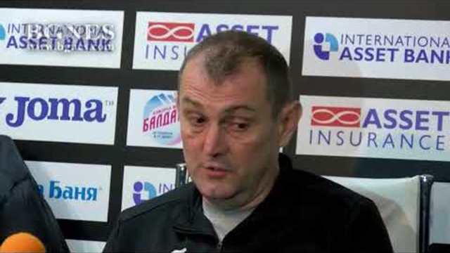 Загорчич: Имаме вяра в играчите, които са в съблекалнята