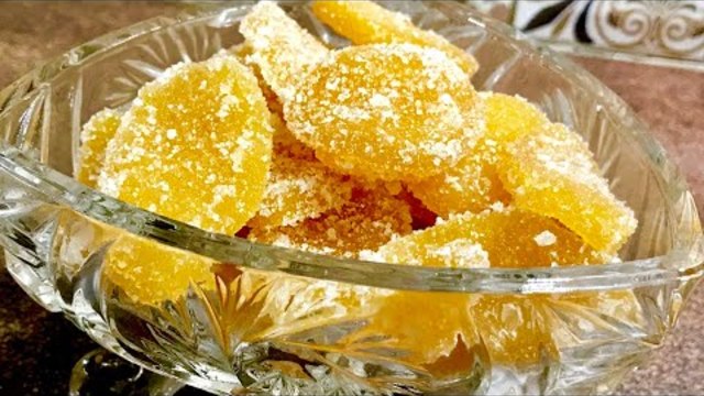 Бонбони от джинджифил - вкусен и много полезен лек в сезона на настинките. Или просто вкусотийка!