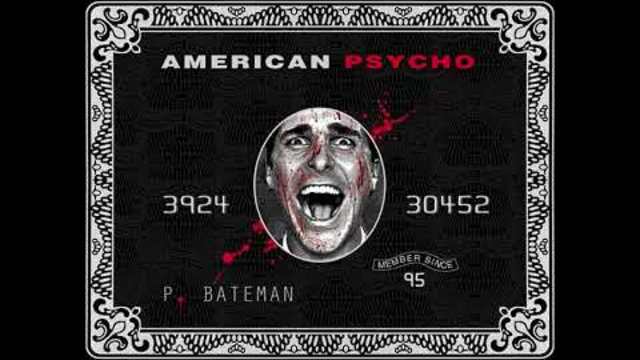 Canvas Wall Art moviesl pop art American Psycho