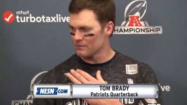 Tom Brady Patriots vs. Chiefs AFC Championship Postgame Press Conference