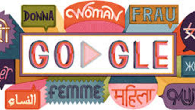 Гугъл ни поздравява за международен ден на жената 2019 г. Happy International Women's Day 2019! Doodle