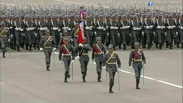 Парад на Чилийската Армия в стил Вермахт (2018)