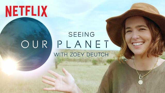 НАШАта ПЛАНЕТА - сафари в Африка # Zoey Deutch's Our Planet African Safari Video Diary | Netflix