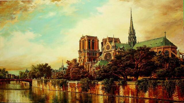 🇫🇷 Notre Dame de Paris ... Edith Piaf 🇫🇷