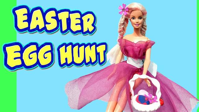 Barbie - The Easter Bunny's Helper - Easter egg hunt by Devlin Fox