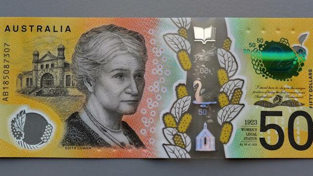 В Австралия са отпечатали 46 млн. от новите банкноти 50 долара с правописна грешка