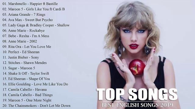 TOP HITS 2019 / Best Popular Songs Collection Vevo - best english songS 2018 2019