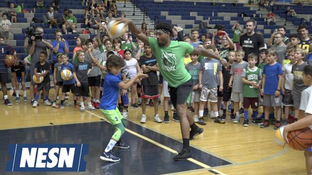 Marcus Smart Swats Camper, Breaks His Ankles Before Layup