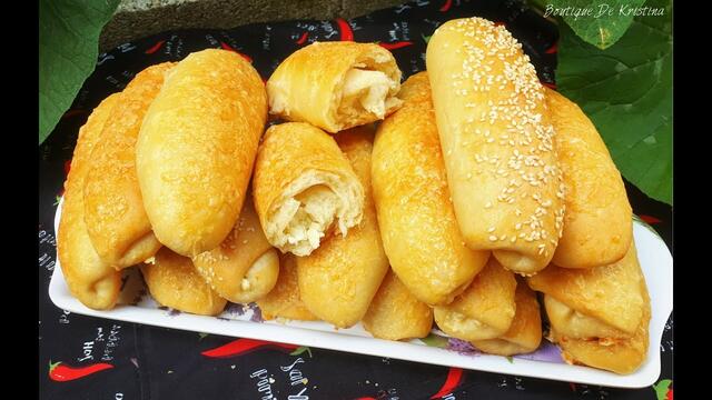 Рогчета-душички със сирене ❤