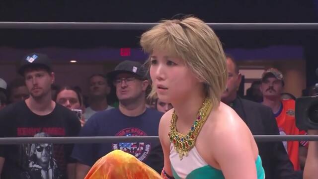 Рихо срещу Найла Роуз срещу Юка Саказаки (AEW: Файтър Фест)