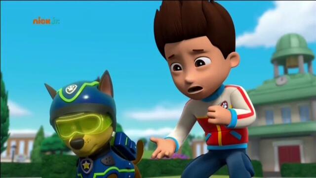 Пес патрул - кученцата спасяват подземната кокошка (Български)