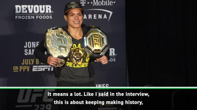 Nunes thrilled with 'historic' Holm KO