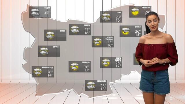 Времето – прогноза за 10 юли