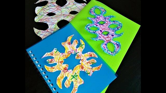 АРТ Декорация за Детска Стая и Тетрадка | АНТИСТРЕС Рисуване | НСС Отново на училище| DIY School