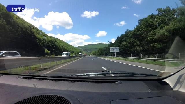 Задръстване на АМ "Хемус"