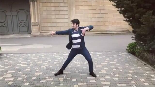 Ramil Qasanovun Qardaşı Möhtəşəm Lezginka Rəksi Ritmə Uyğun 2018