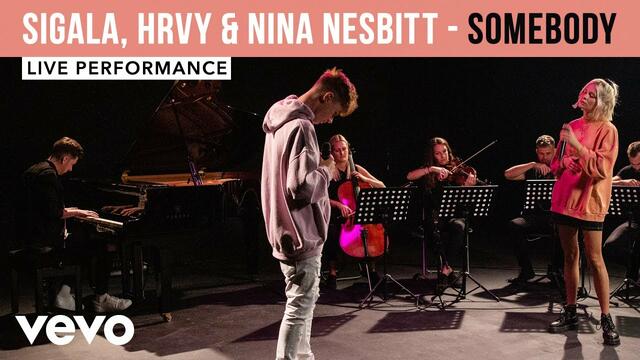 Sigala, HRVY, Nina Nesbitt - Somebody - Live Performance | Vevo
