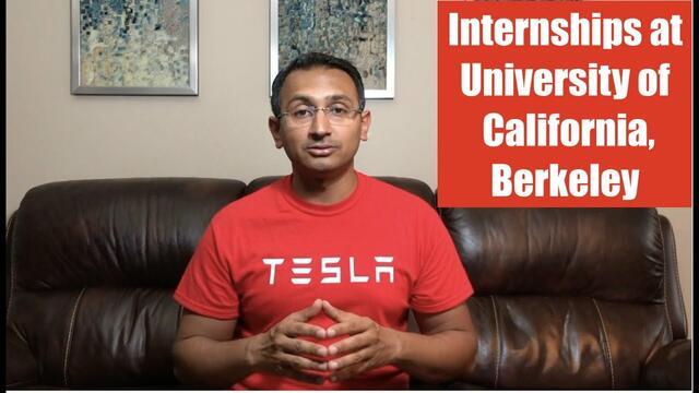 Internships at University of California - Berkeley (Aniket Singh , Intern Abroad This Summer)