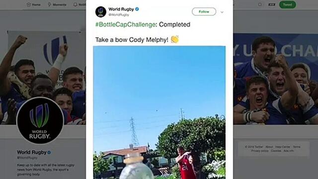 Спортистите правят #BottleCapChallenge